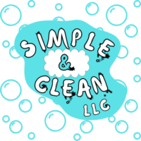 Simple and Clean pressure washing logo